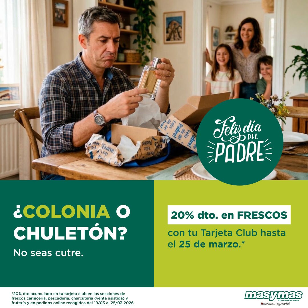 20% dto. en FRESCOS con tu Tarjeta Club hasta el 25 de marzo