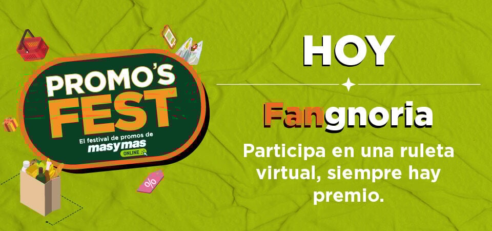 Fangnoria, participa en una ruleta virtual, siempre hay premio