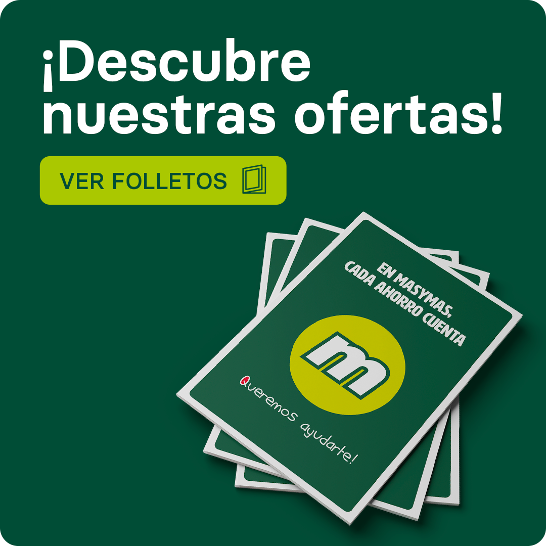 ¡Descubre nuestras ofertas! Ver folletos de masymas supermercados.