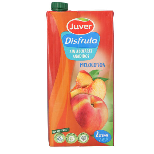 NECTAR DE MELOCOTON DISFRUTA JUVER 1,5L image number