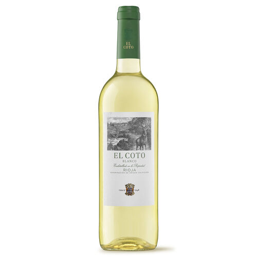 Vino blanco el COTO DO Rioja 750ml image number