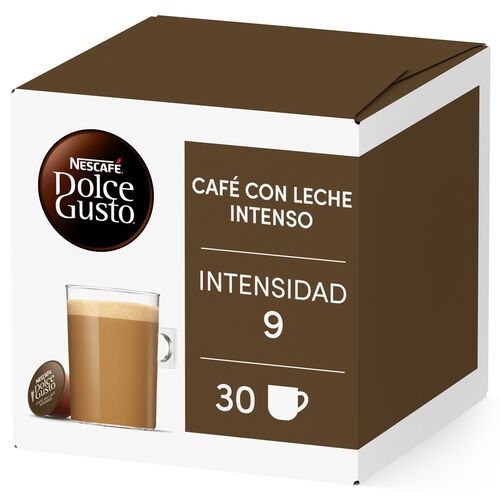 Caf&eacute; con Leche Intenso DOLCE GUSTO 30 c&aacute;psulas image number