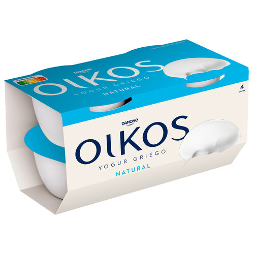 YOGUR GRIEGO NATURAL OIKOS 4x110g image number