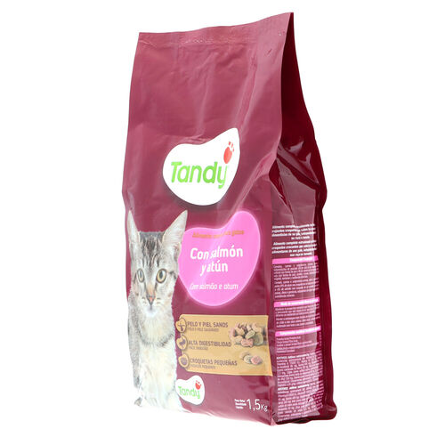 ALIMENTO PARA GATO CON ATUN  Y VERDURA TANDY 1,5kg image number