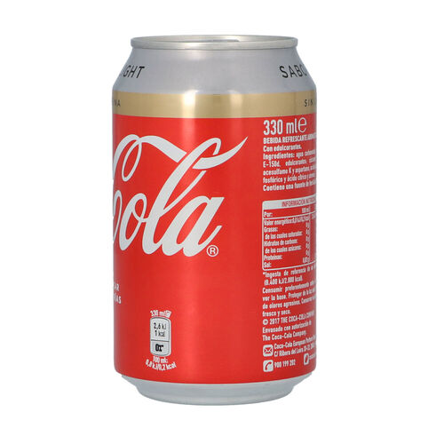 COCA COLA LIGHT SIN CAFEINA 33cl image number