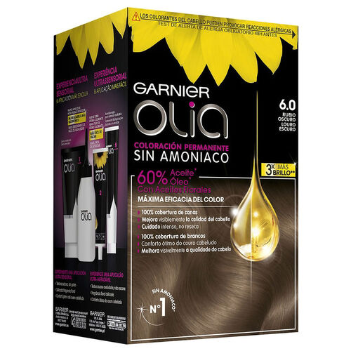 Tinte OLIA sin amonicaco n6 rubio oscuro image number