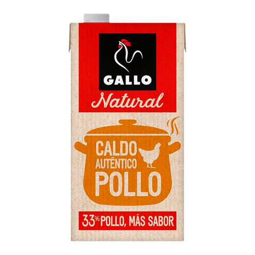 CALDO GALLO NATURAL 33% POLLO LITRO image number