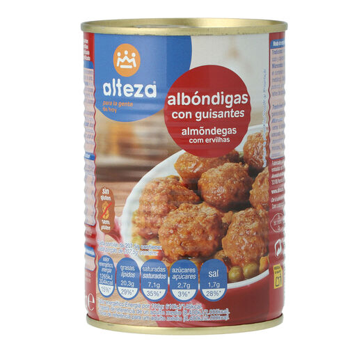 ALBONDIGAS ALTEZA LATA 415g image number