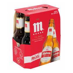 Cerveza MAHOU 5 Estrellas 6x20cl