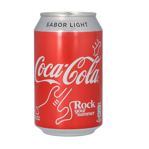 COCA COLA LIGHT LATA 33cl image number
