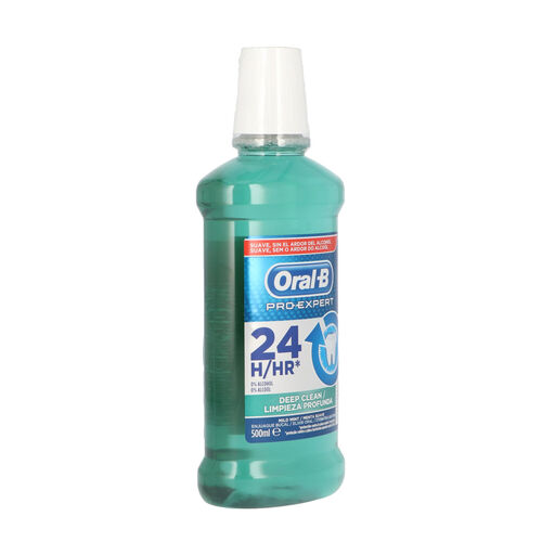 ENJUEGAUE BUCAL ORAL B COLUTORIO LIMPIEZA PROFUNDA 500ml image number