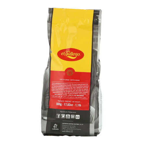 Caf&eacute; el GALLEGO Natural grano 500g image number