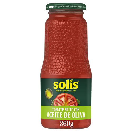 Tomate frito con aceite de oliva SOL&Iacute;S 360g image number