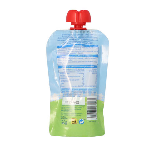 Pouch manzana fresa platano ALTEZA 120g image number