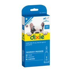 Pipeta antiparasitaria para perro pequeño DIXIE 1ud
