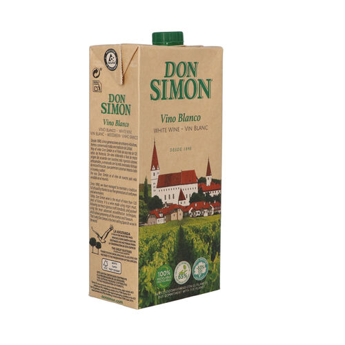 Vino blanco DON SIMON brik 1L image number