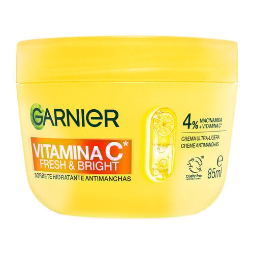Crema sorbete hidratante antimanchas Vitamina C GARNIER 85ml image number
