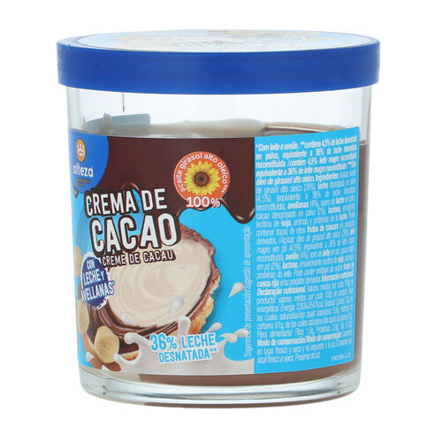 CREMA CACAO ALTEZA 2 GUSTOS VASO 210g image number