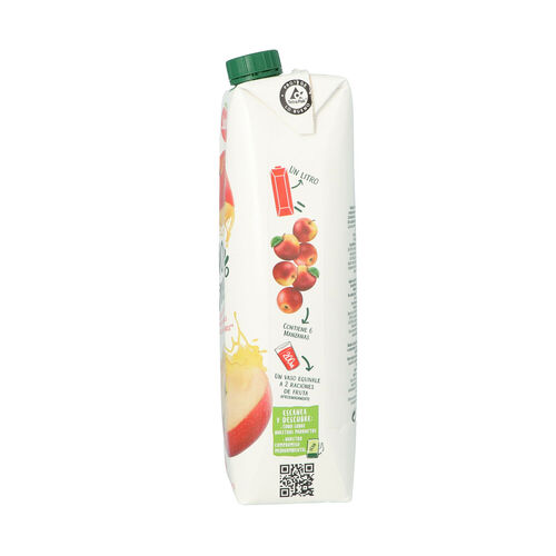 BEBIDA DE ZUMO 100% FREE MANZANA 1L image number