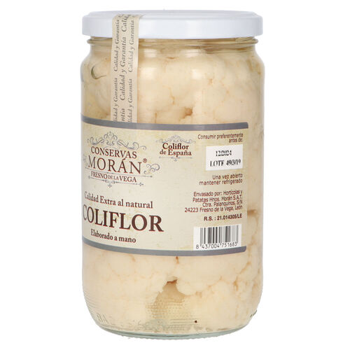 COLIFLOR NATURAL MORAN 620g image number