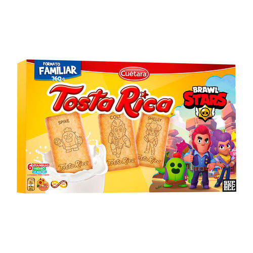 Galleta TOSTA RICA CUÉTARA 760g image number