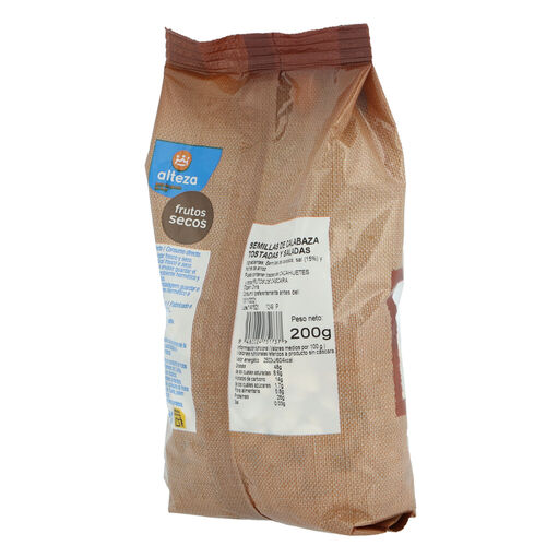 Pipas con sal ALTEZA calabaza 190g image number