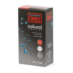 PRESERVATIVO NATURAL FAMILY 6uds