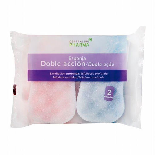 ESPONJA DOBLE ACCION CENTRALINE PHARMA 2uds image number