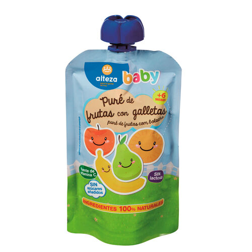 POUCH FRUTA-GALLETA ALTEZA 120g. image number