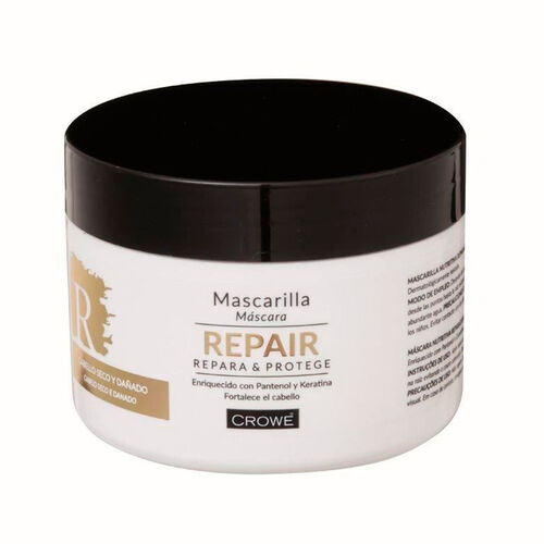 Mascarilla repair enriquecida con pantenol y keratina CROWE 300ml image number
