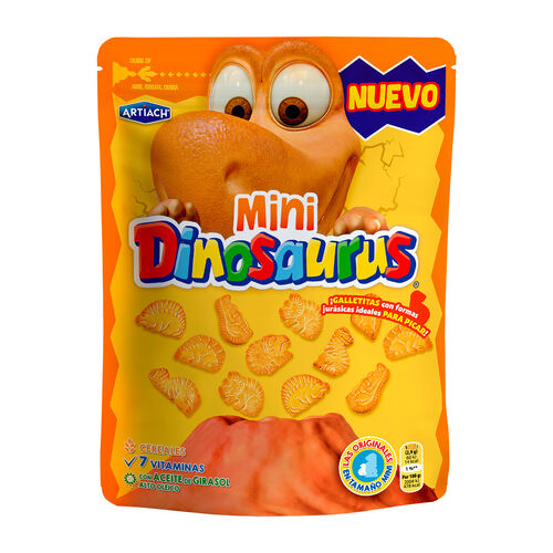 Galletas Mini dinosaurios ARTIACH 196g image number