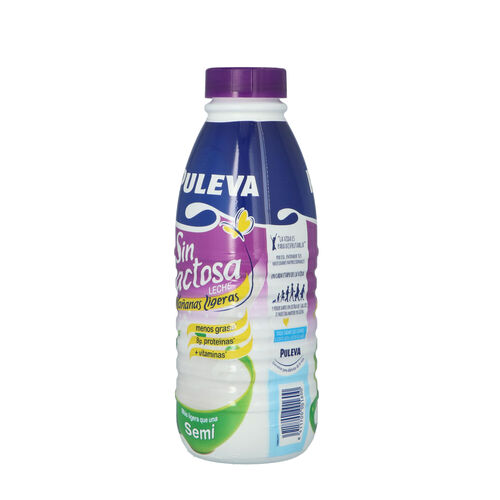 LECHE SIN LACTOSA SEMIDESNATADA PULEVA 1L image number