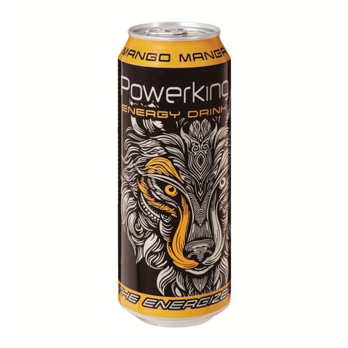 Bebida energ&eacute;tica sabor mango POWERKING 50cl image number