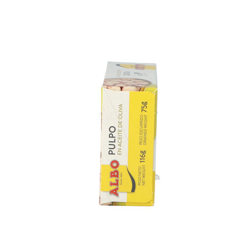 Pulpo ALBO oliva 116g image number