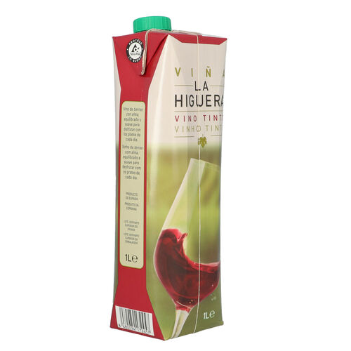 VINO TINTO VIÑA HIGUERA BRIK 1L image number