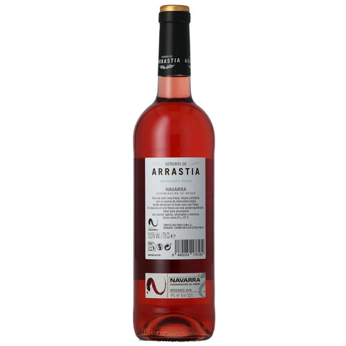 VINO ROSADO SEÑORIO DE ARRASTIA DO NAVARRA 750ml image number