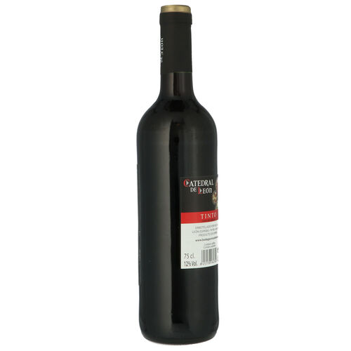 Vino tinto catedral de Le&oacute;n 75cl image number
