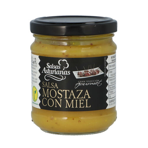 SALSAS ASTURIANAS MOSTAZA MIEL 210g image number