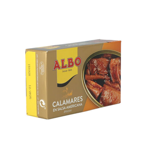 Calamar ALBO salsa americana 112g image number