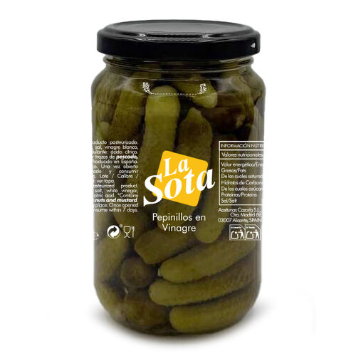 Pepinillos vinagre 360g image number