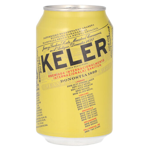 CERVEZA KELER LATA 33 CL image number