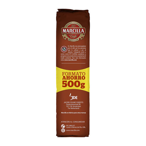 Caf&eacute; molido mezcla MARCILLA 500g image number