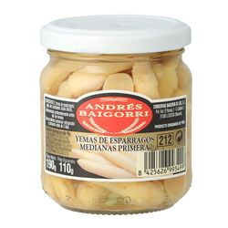 Yemas esp&aacute;rrago BAIGORRI Extra 190g
