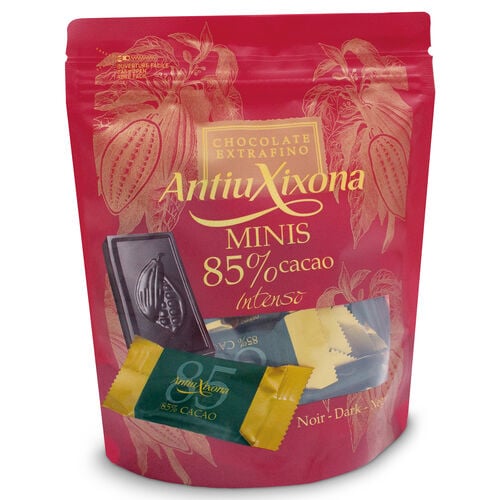 Chocolatinas Minis 85% cacao ANTIU XIXONA 175g image number
