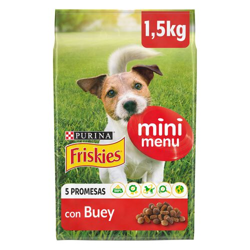 PIENSO PARA PERRO MINI MENU CON BUEY FRISKIES 1,5kg image number