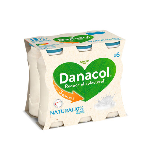 YOGUR BEBIBLE CON SABOR NATURAL DANACOL DANONE 6x100g image number