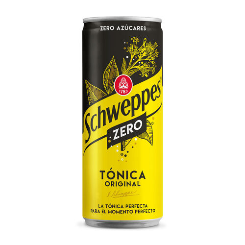 TÓNICA ORIGINAL ZERO SCHWEPPES ZERO 330ml image number