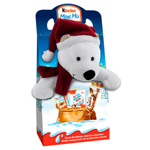 Especialidad recubierta de chocolate maxi mix KINDER 133g image number