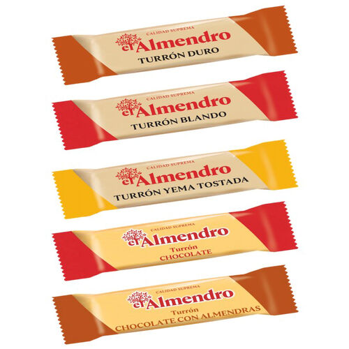 Surtido de turr&oacute;n 5 variedades EL ALMENDRO kg image number