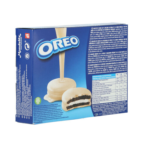 OREO ba&ntilde;adas chocolate blanco 246g image number
